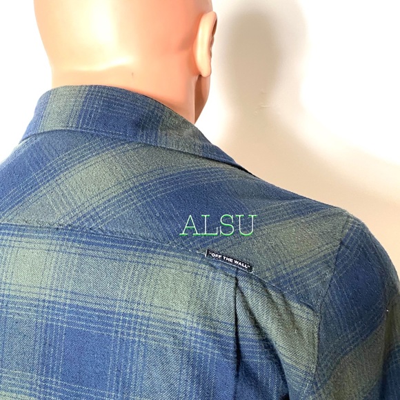 😳SALE😳 VANS Shadowed Men’s Log Sleeve T-Shirt Faux Fur VN0A46MFSQ8 - Picture 5 of 8